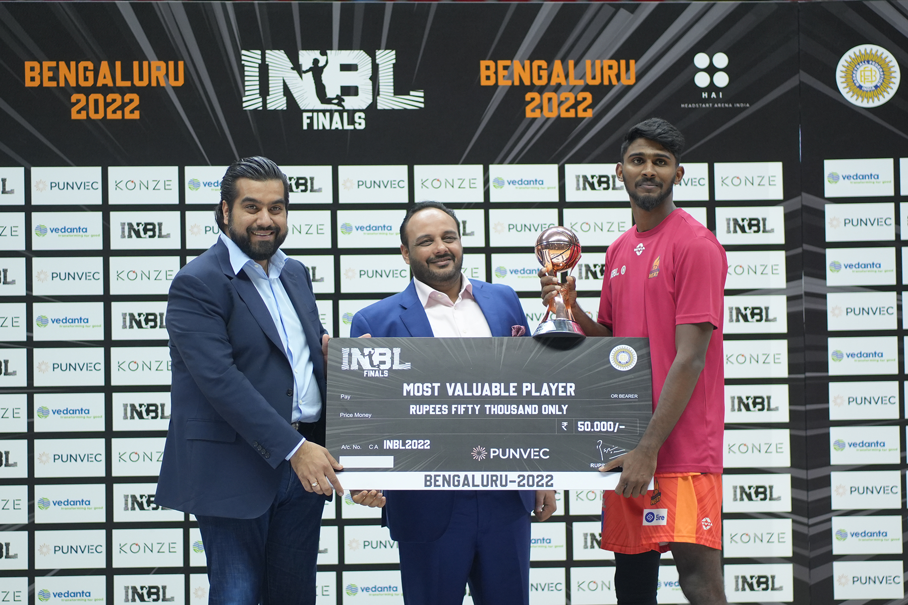 Chennai Heats crowned champions of Indian Basketball as they secure the INBL inaugural 5x5 season.